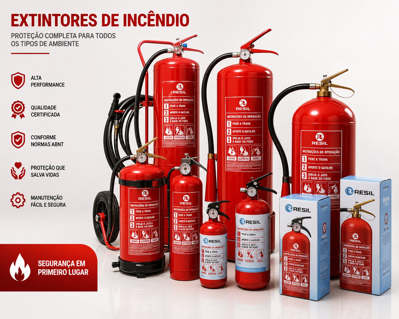 Extintores de Incêndio
