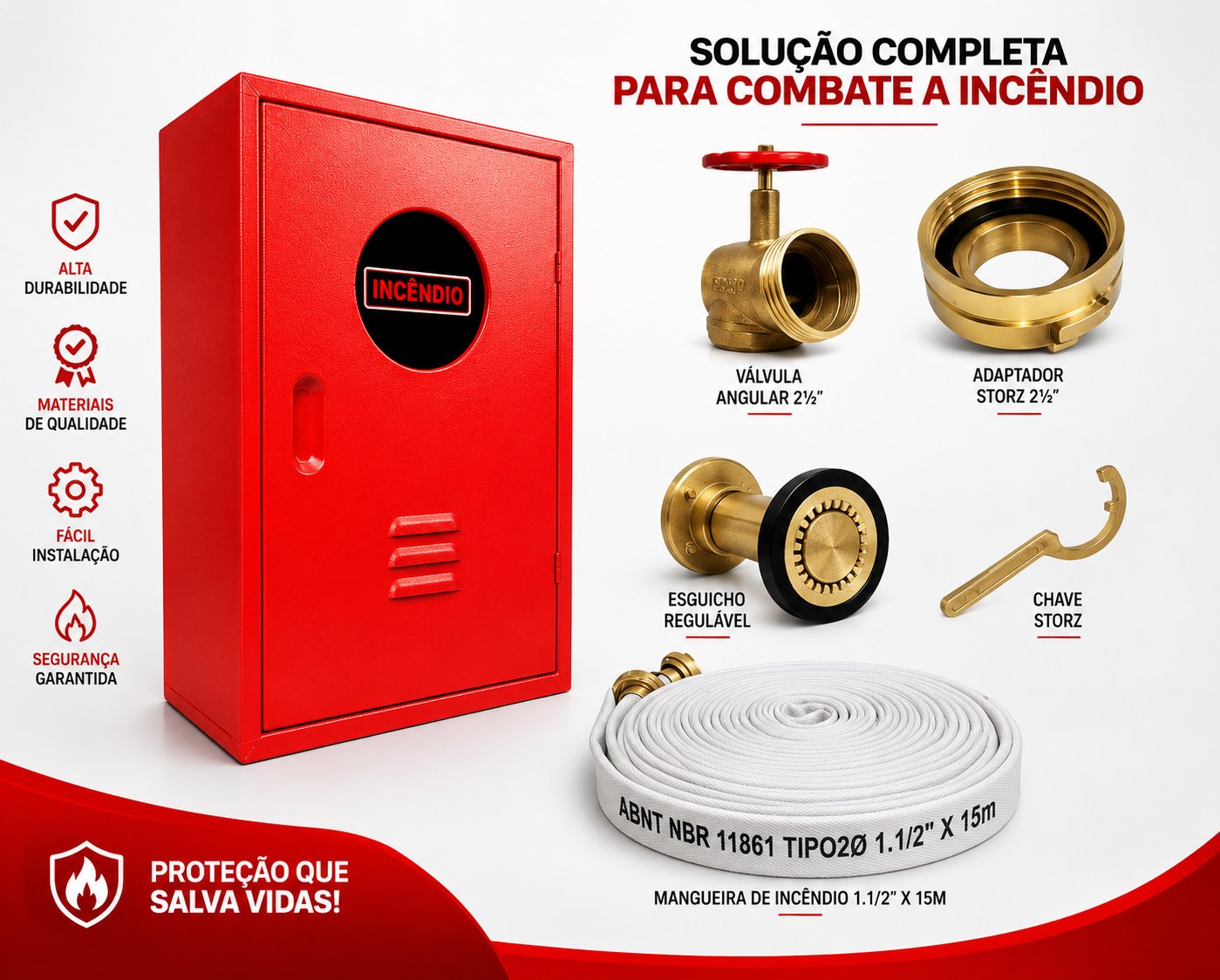 Kit Hidrante Completo
